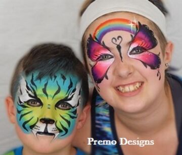 Premo Designs - Face Painter - Schenectady, NY - Hero Main