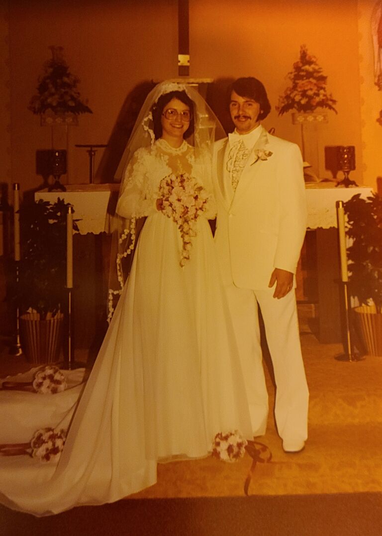 Teresa and Mike Weiss (aunt and uncle of the groom)