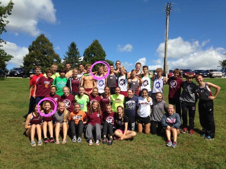 Emma and Ryan meet each other in the fall of 2015 when Emma joined the Prairie Ridge Cross Country team. Ryan somehow got Emma's phone number to shoot his shot (it worked 😮). 