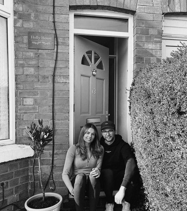 The day we bought our first home! 