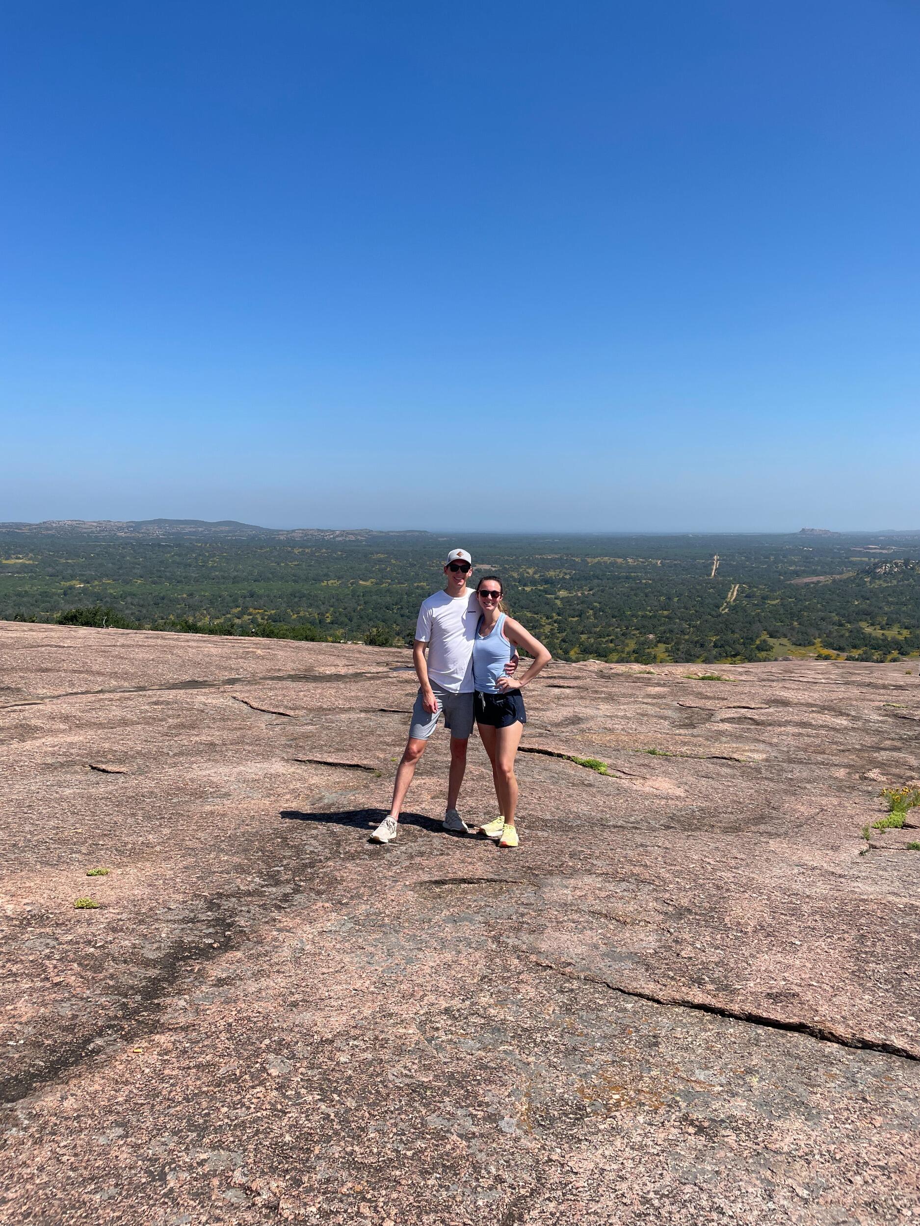 Our first time to Enchanted Rock!