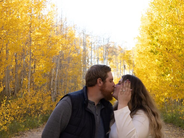 We got engaged! 