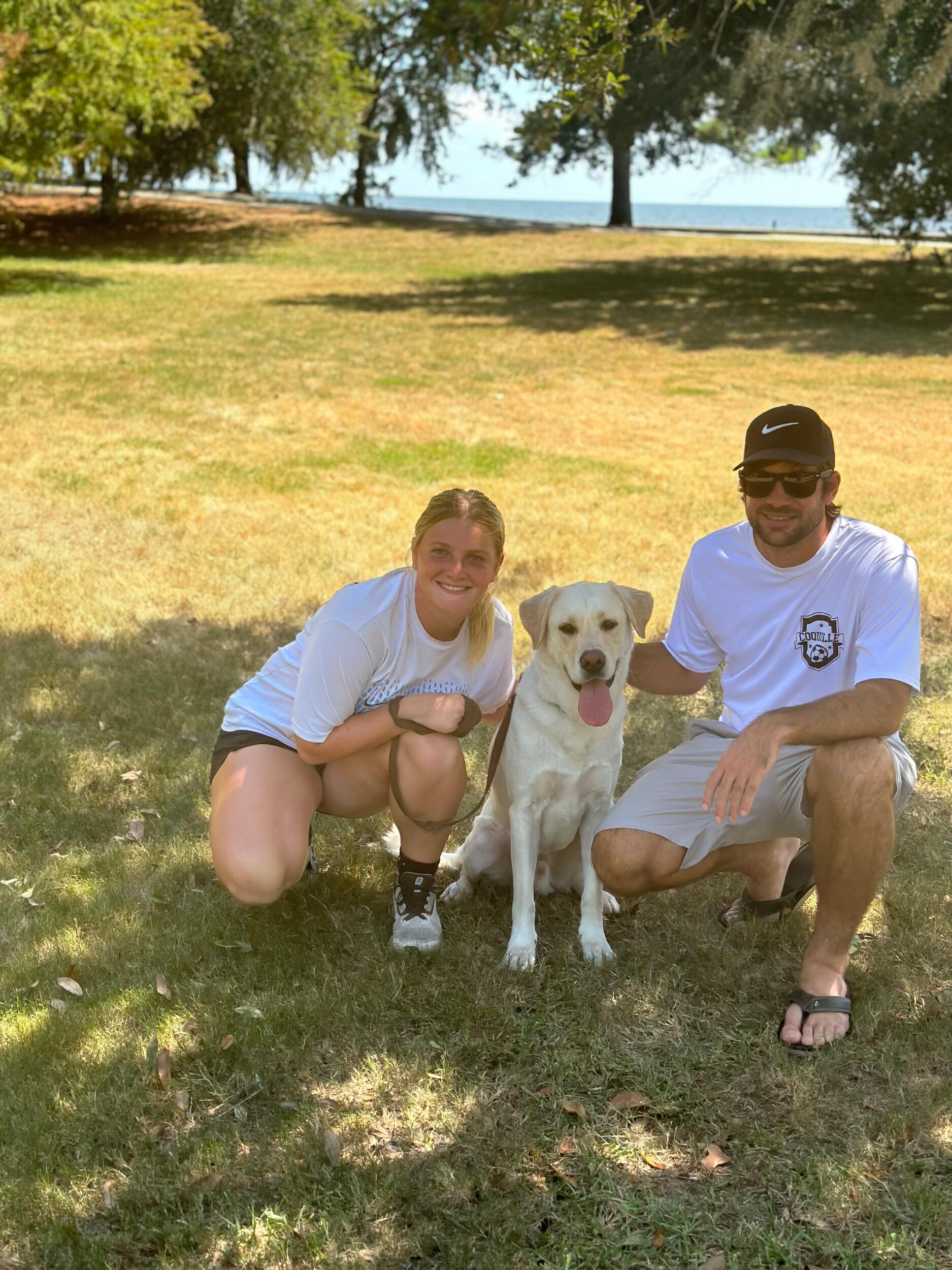 our first dog