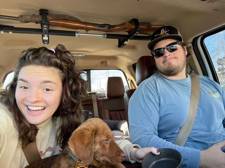 On this day we added a very special member to our little family, Daisy Mae McGehee! She has been a constant joy ever since!