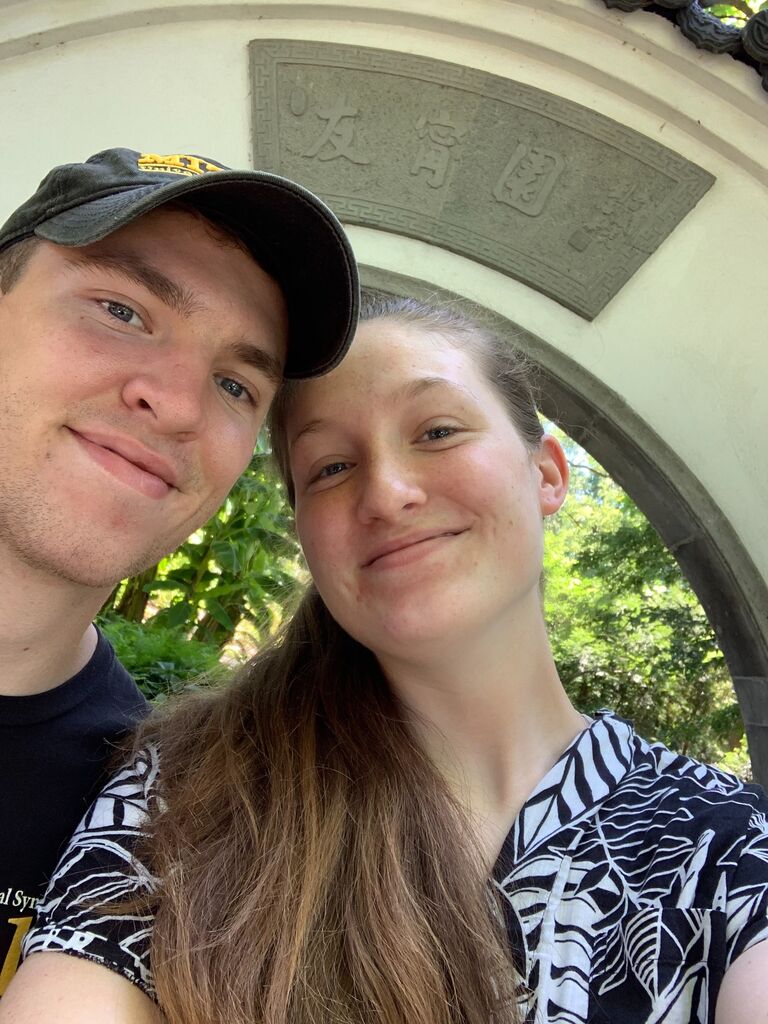 First trip together: St Louis Botanic Gardens!
