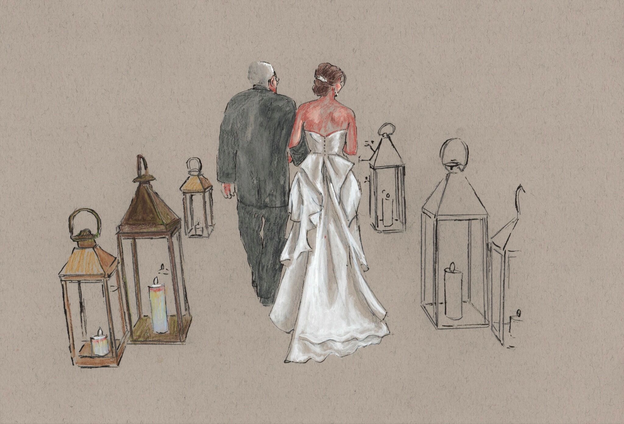 Illustrated Courtship | Favors & Gifts - The Knot