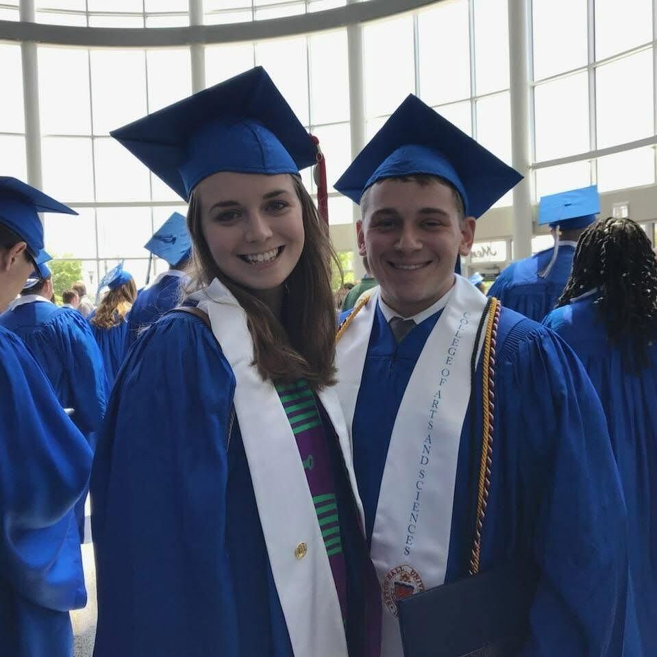 Graduated from Seton Hall University. 