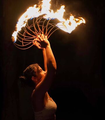 Je Vis Fire/LED Outdoor & Indoor Show - Fire Dancer - Elkridge, MD - Hero Main