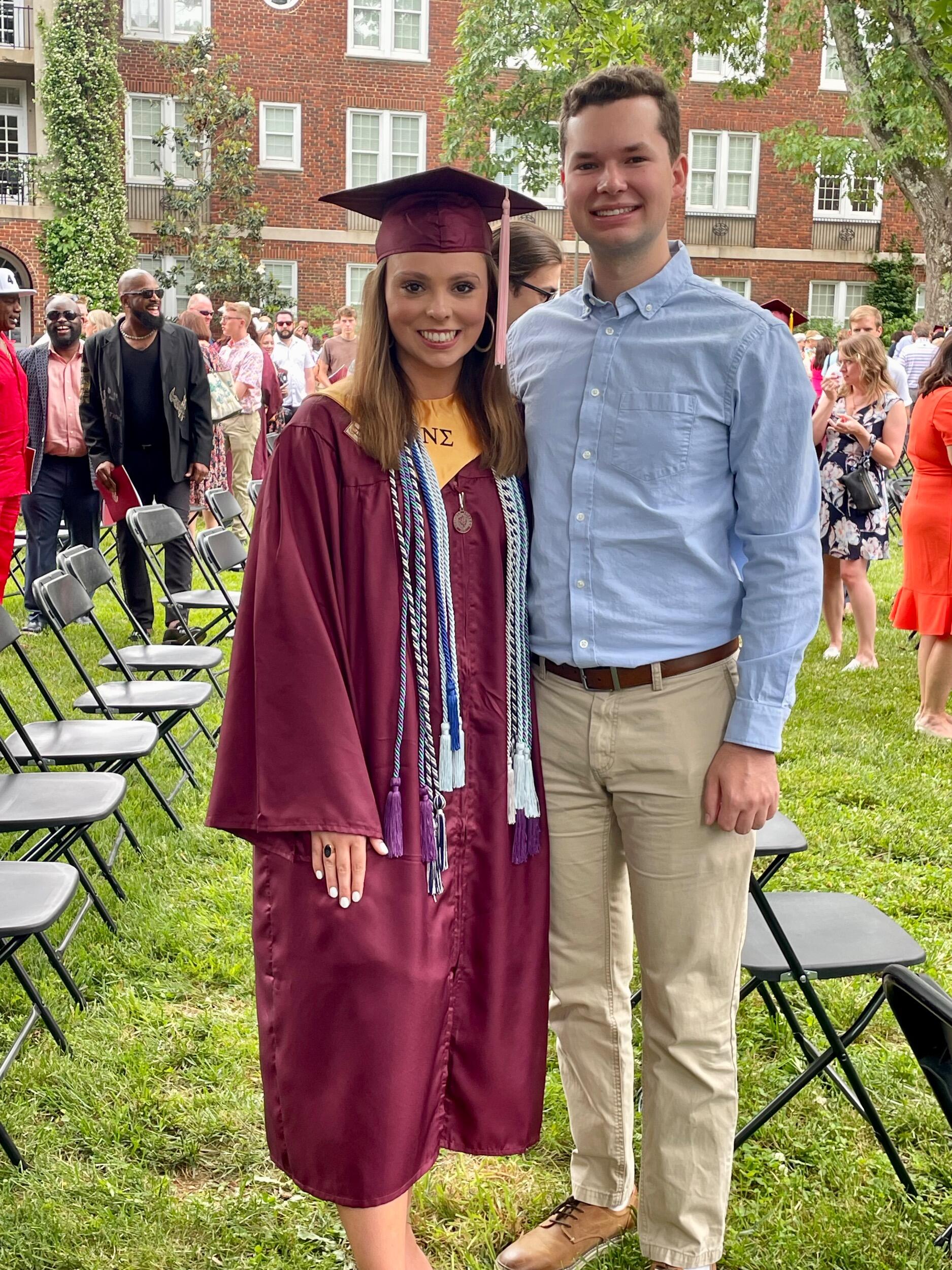 Grace's graduation from Meredith College!