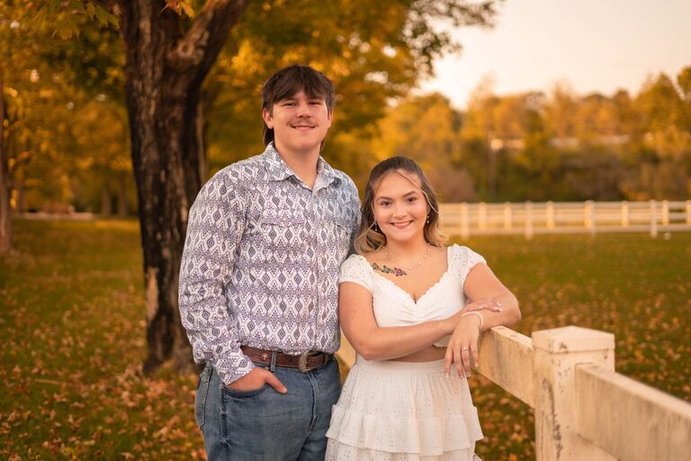 The day we got our engagement pictures taken!