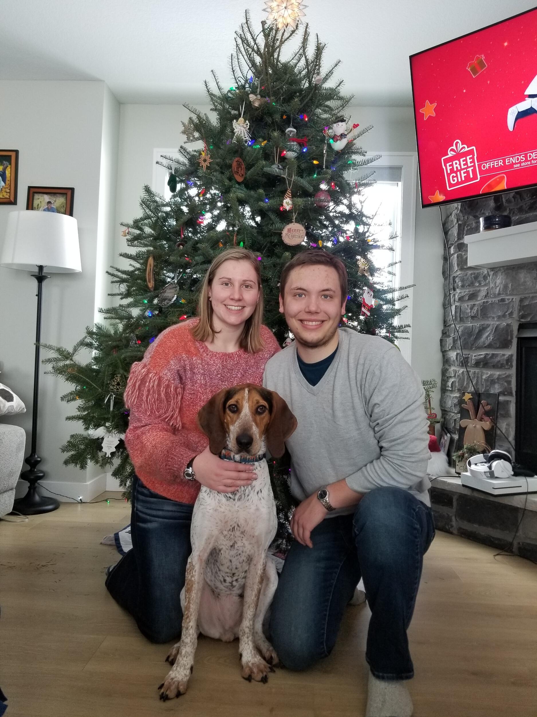 Our first Christmas living together 