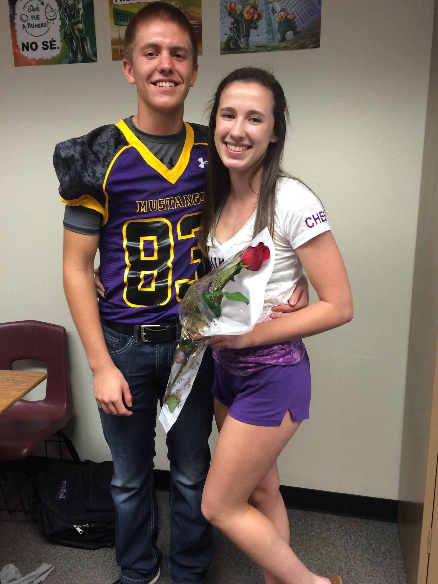 First homecoming proposal sophomore year