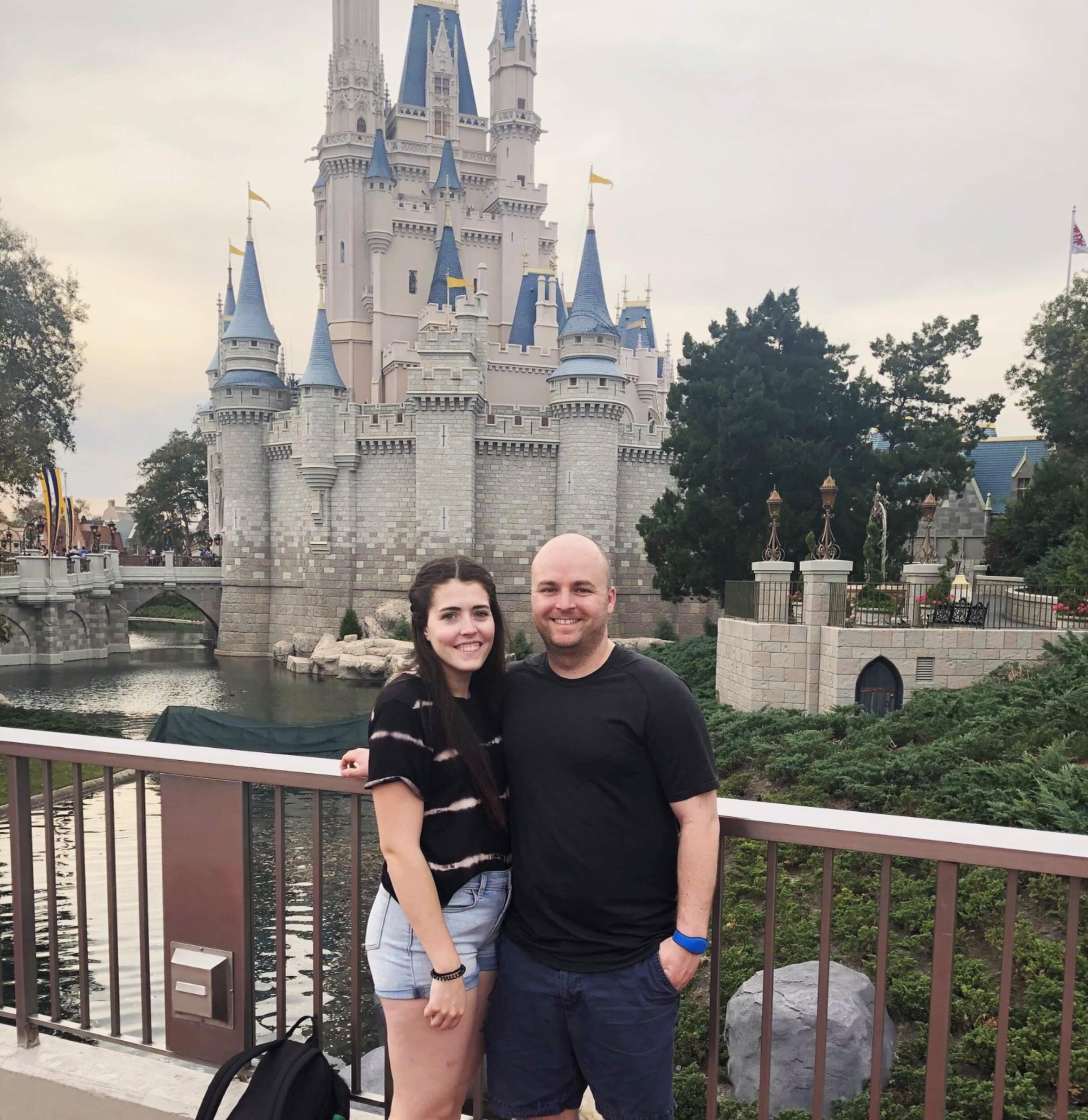 Chad and Jocelyn enjoyed visiting family in Florida, including trips to Disney!