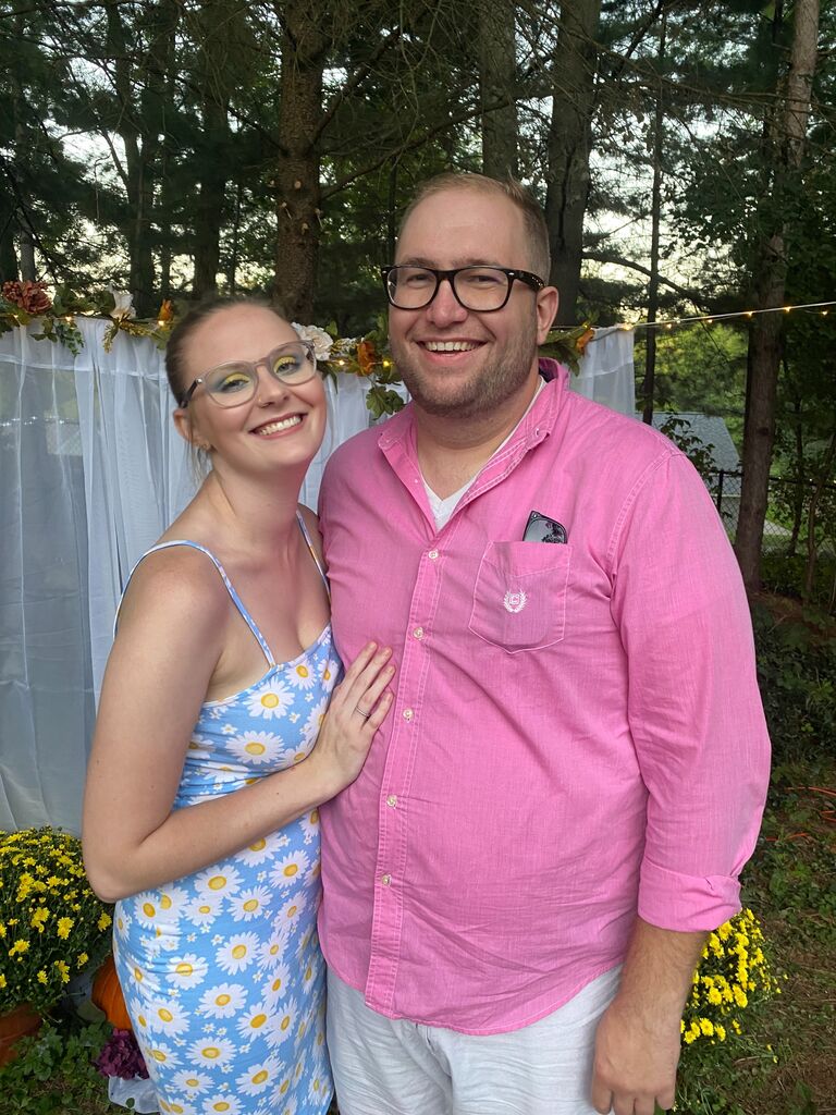 Fourth wedding together. 