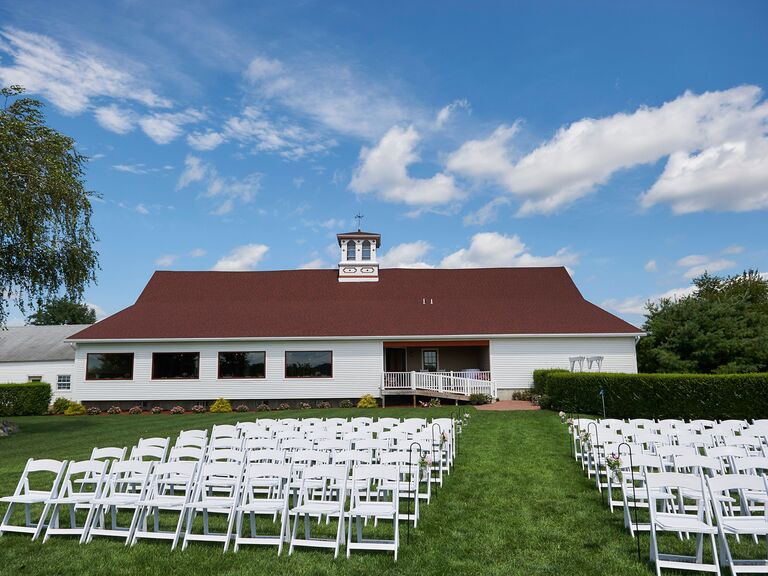 Barn wedding venue in Chichester, New Hampshire.