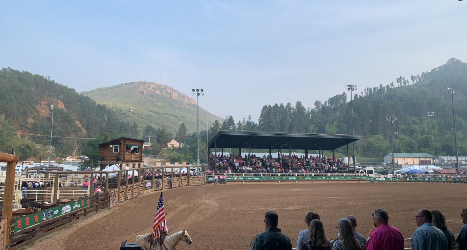 We met at the Days of 76 Rodeo in Deadwood SD. 