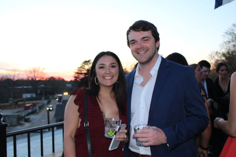 Senior year spring formal in college!