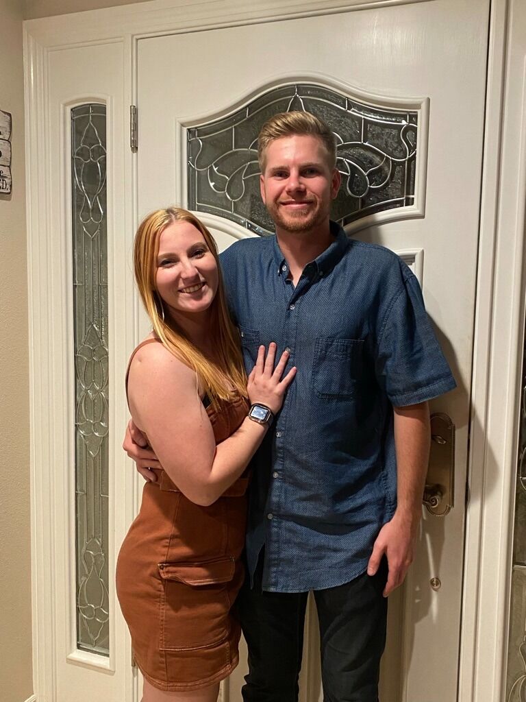Our first Thanksgiving together (the day after, due to me having to work) and the day you asked me to be your girlfriend