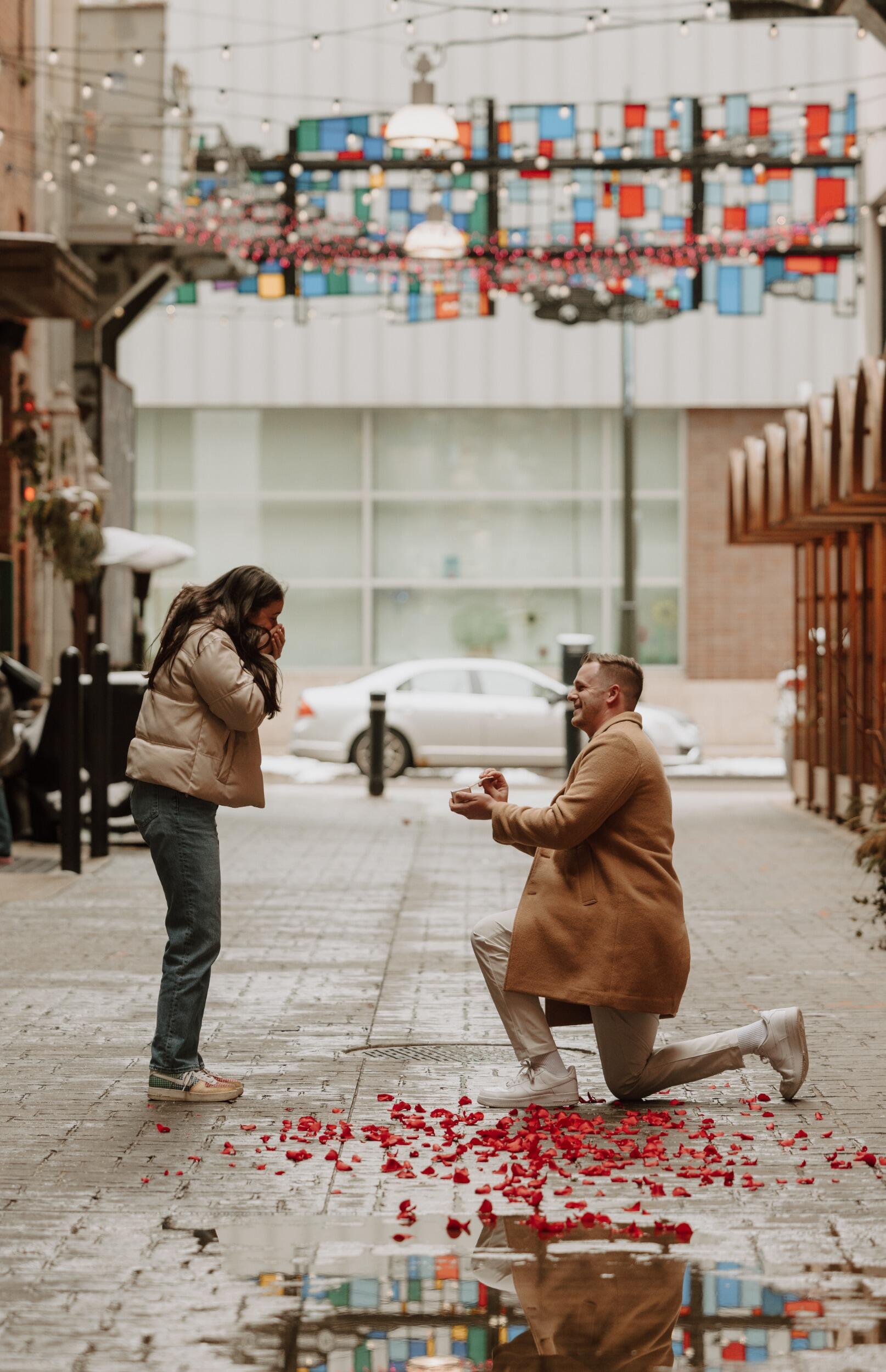 THE GREATEST DAY OF OUR LIVES! 
(So far...)
The day I said YES to forever! 
