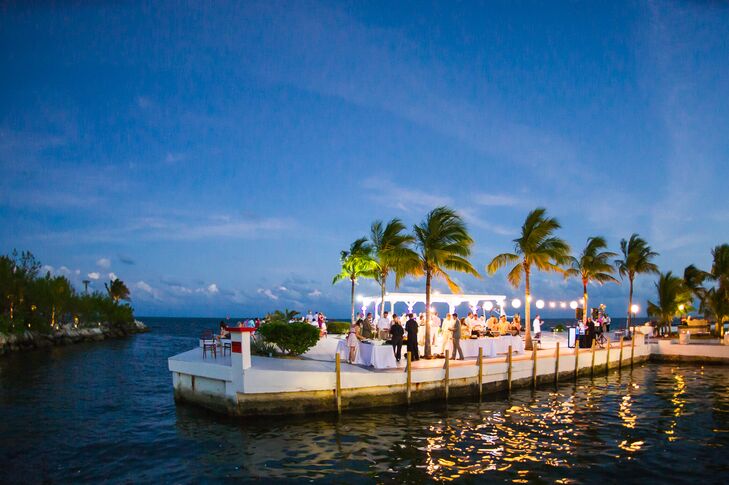 A Nautical Beach Wedding at Key Largo Lighthouse and Marina in Key ...