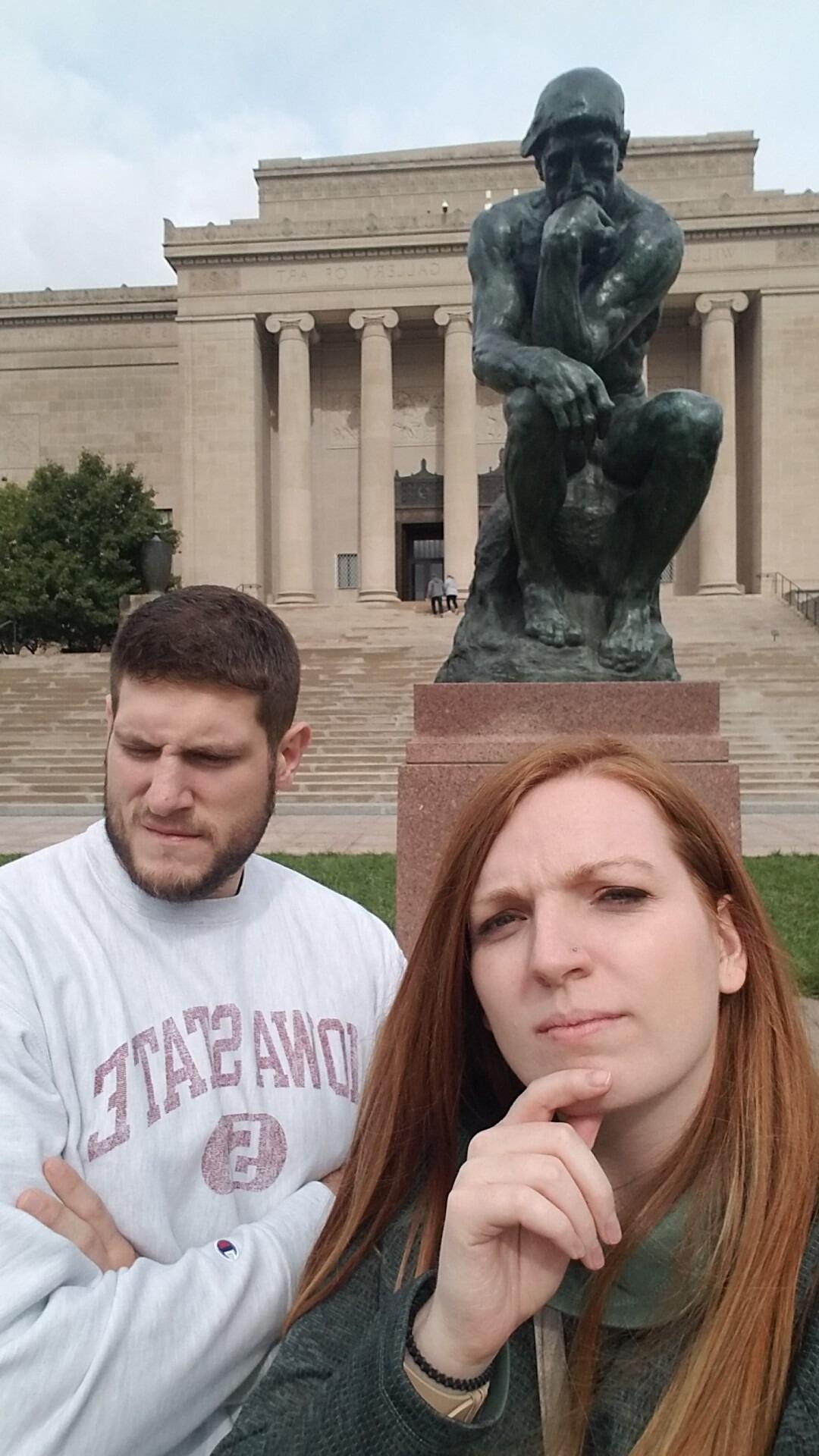 Both fans of history and the arts, Andrew and Ciara have been known to frequent museums to truly immerse themselves in the exhibits. 