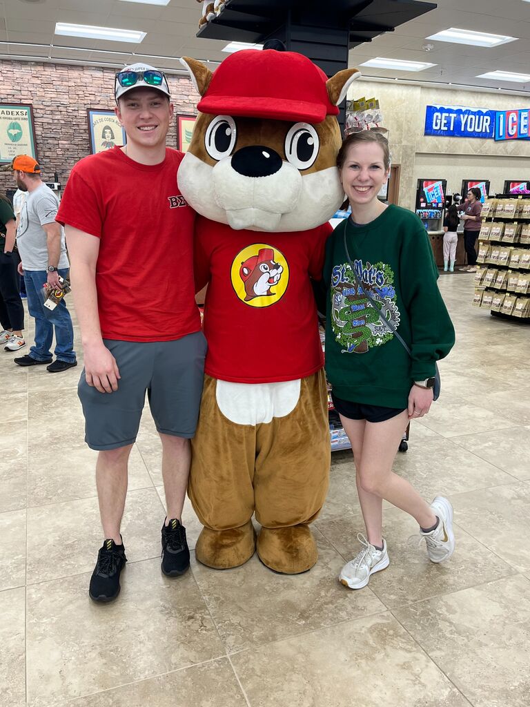 Stop at Buccee's on the way to Johnson City!