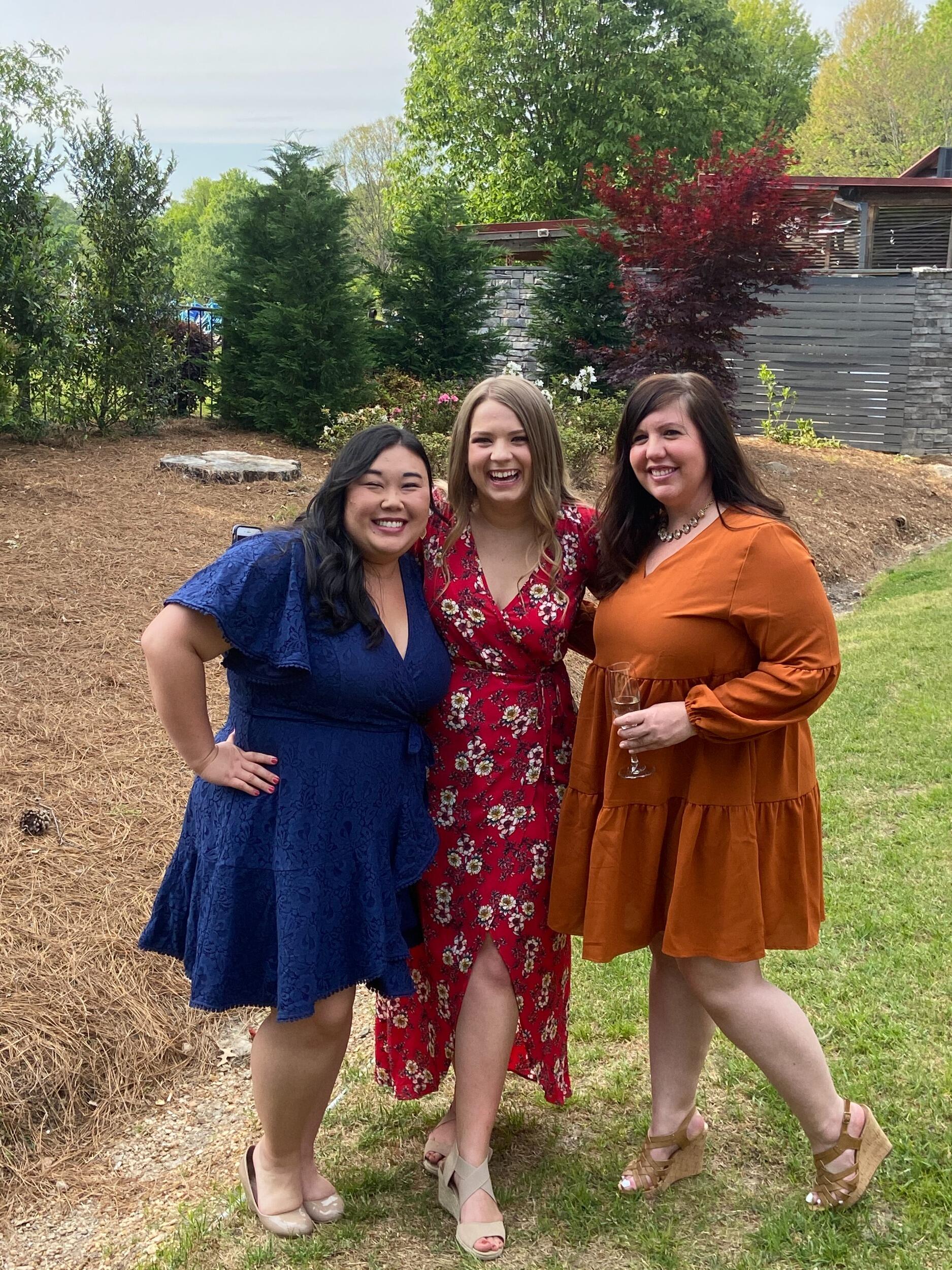 Alex and Taylor meet for the first time at Miranda and Sam's wedding.