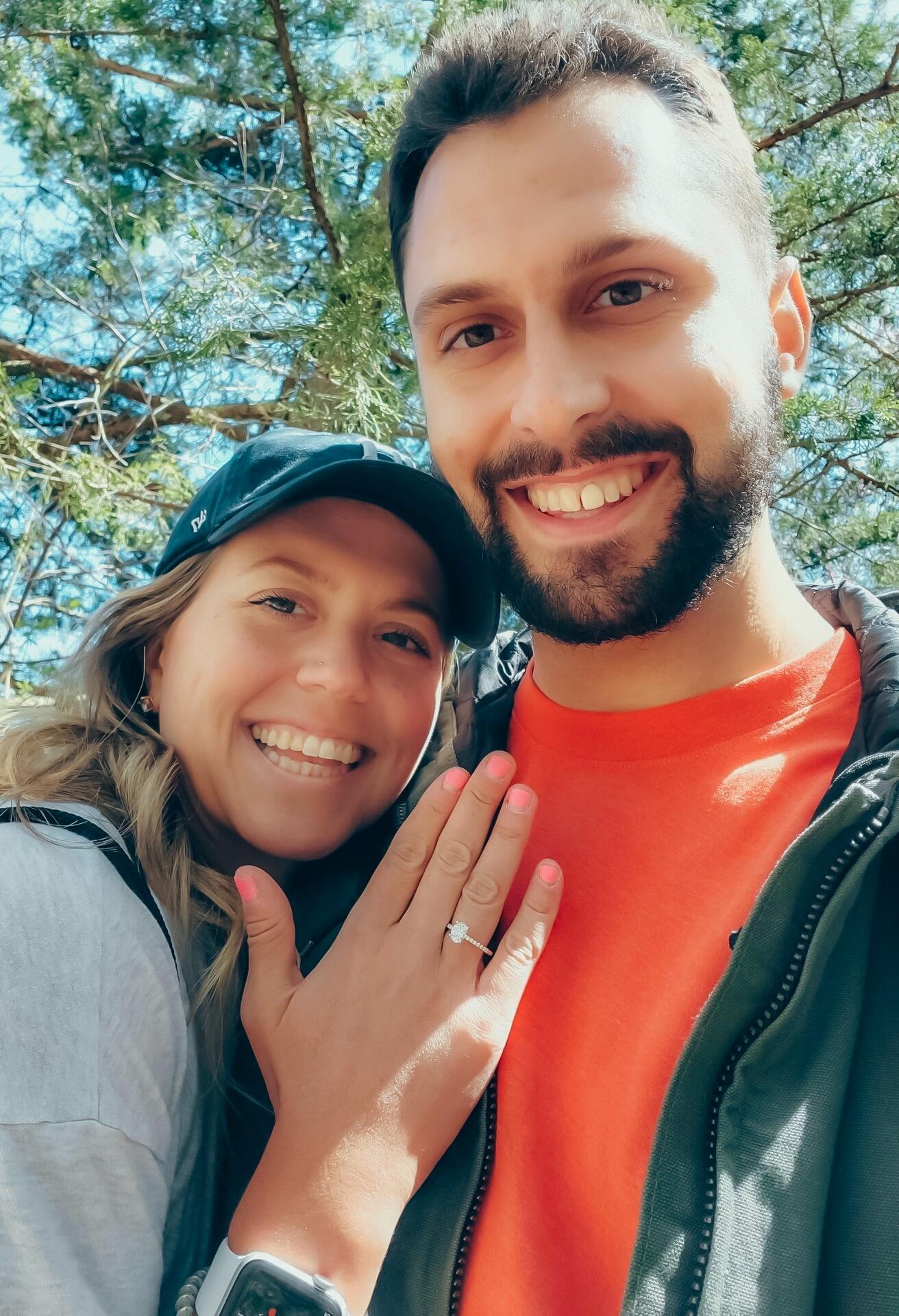 We got engaged!!
