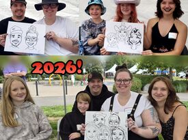 Adam's Toon Ups Caricature Portraits - Caricaturist - Salem, OR - Hero Gallery 1
