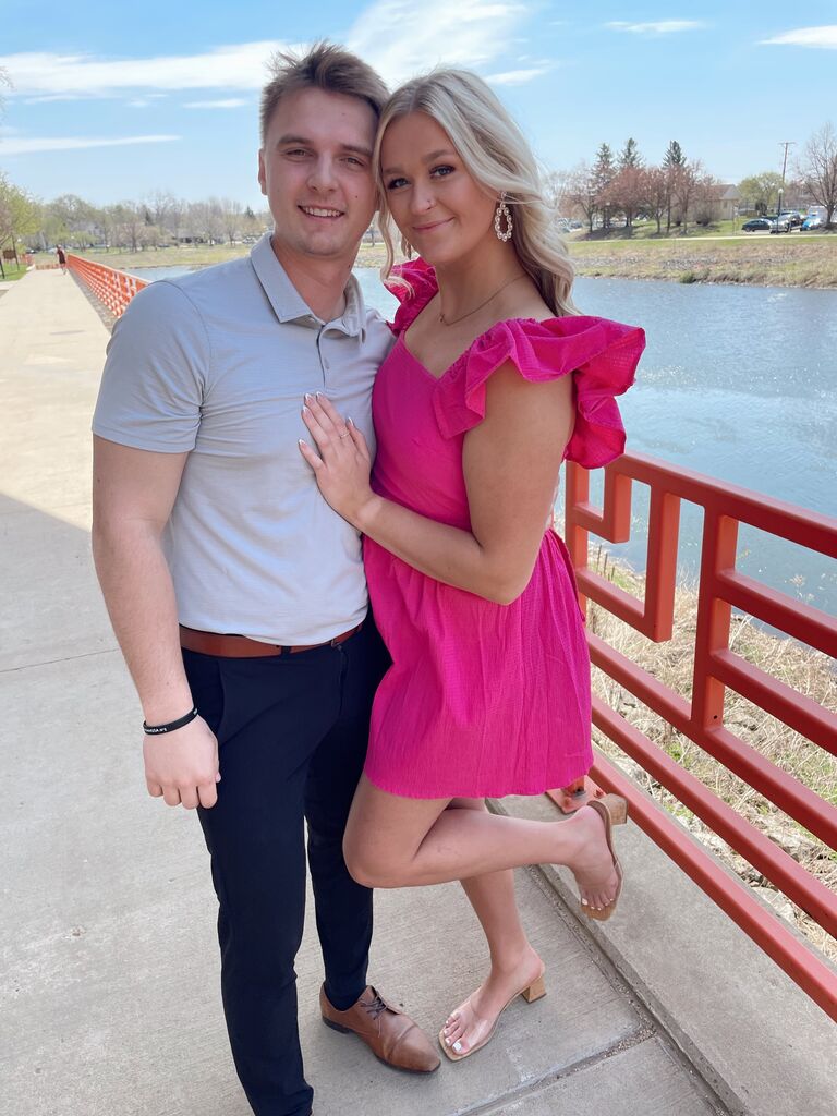 Kelsey & Asher got to celebrate Kelsey's achievement of graduating from nursing school! They were excited to no longer be long distance and see where the future takes them next!