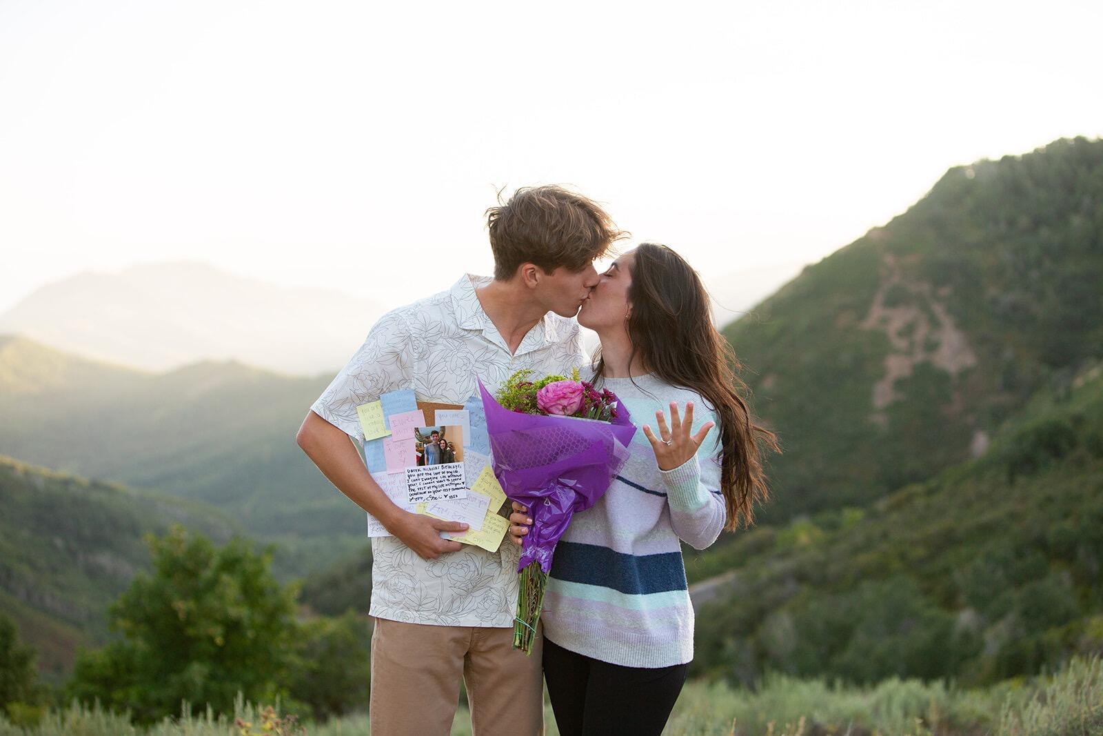 Garek proposed to Emilee, and she was completely shocked (in the best way) overwhelmed with joy and love.