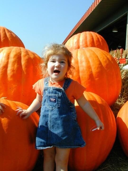 And a little over a year later, this adorable little girl was born. 