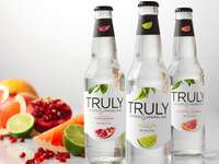 Truly spiked and sparkling water