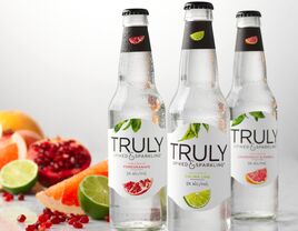 Truly spiked and sparkling water