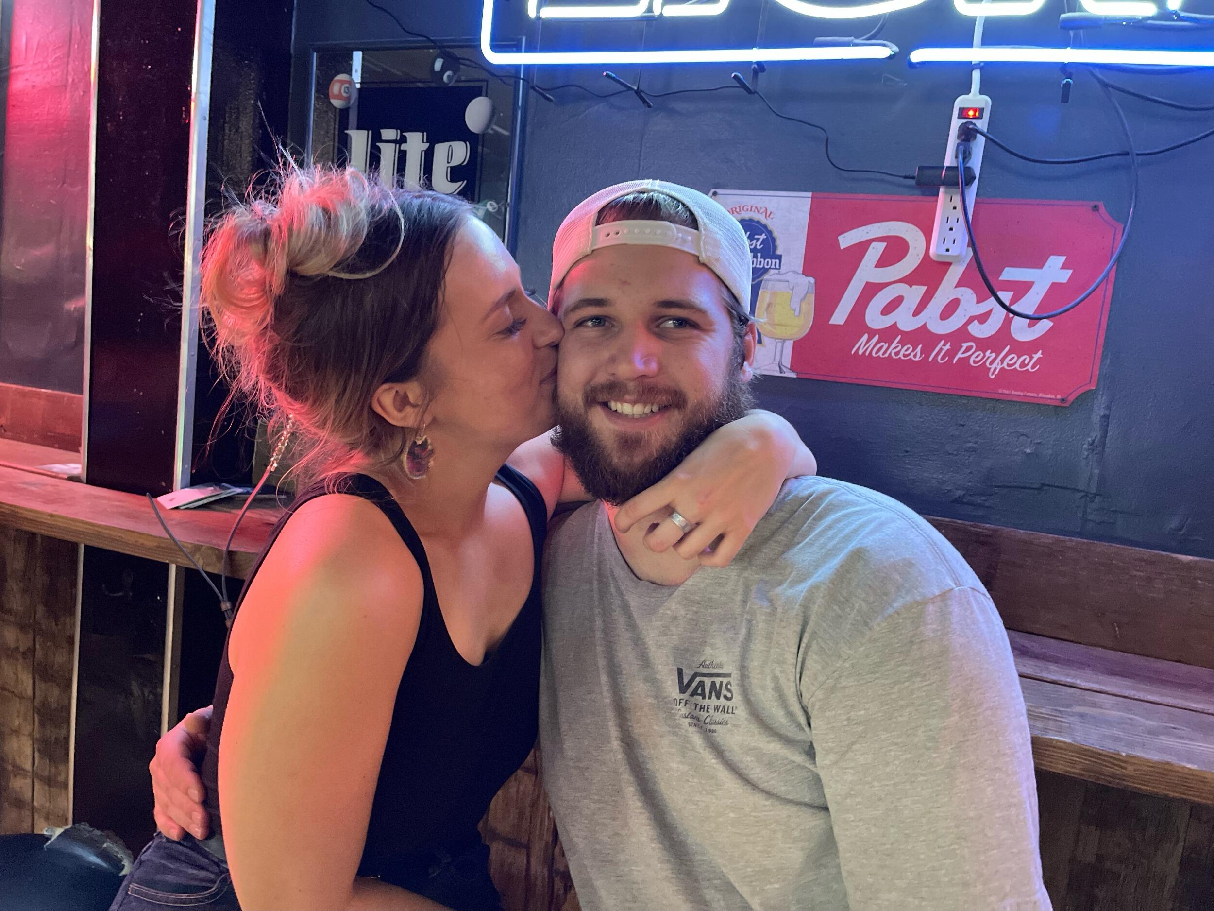 Taken a little over a month into our relationship. Both of us were falling hard and fast in love.