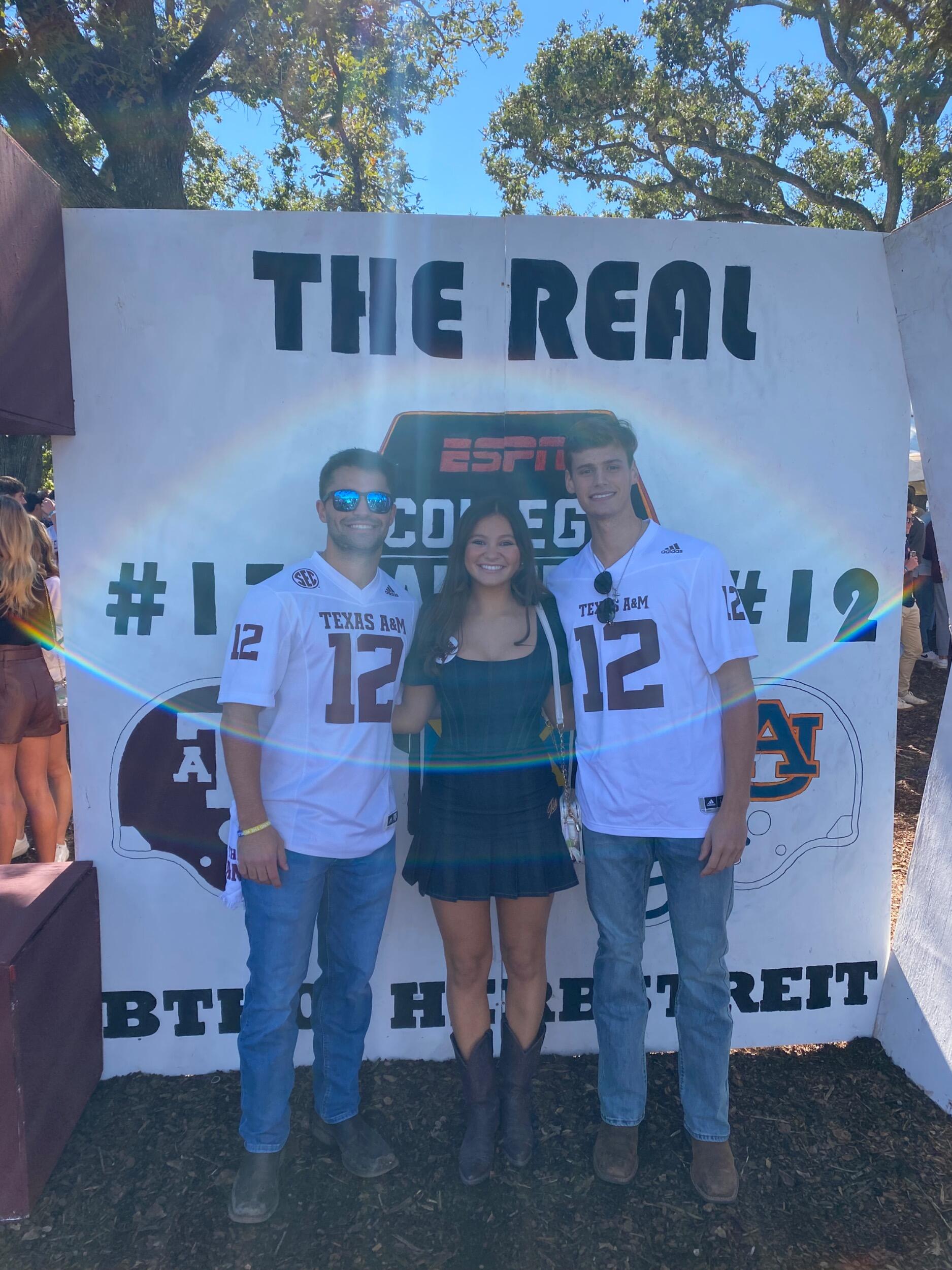 After the summer, Michael and Clare had many run ins with each other, including date parties, Sigma Chi events, tailgates, ski trips, and running around College Station with all of their friends.  