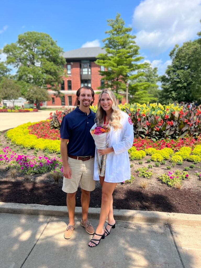 Becca graduates nursing school