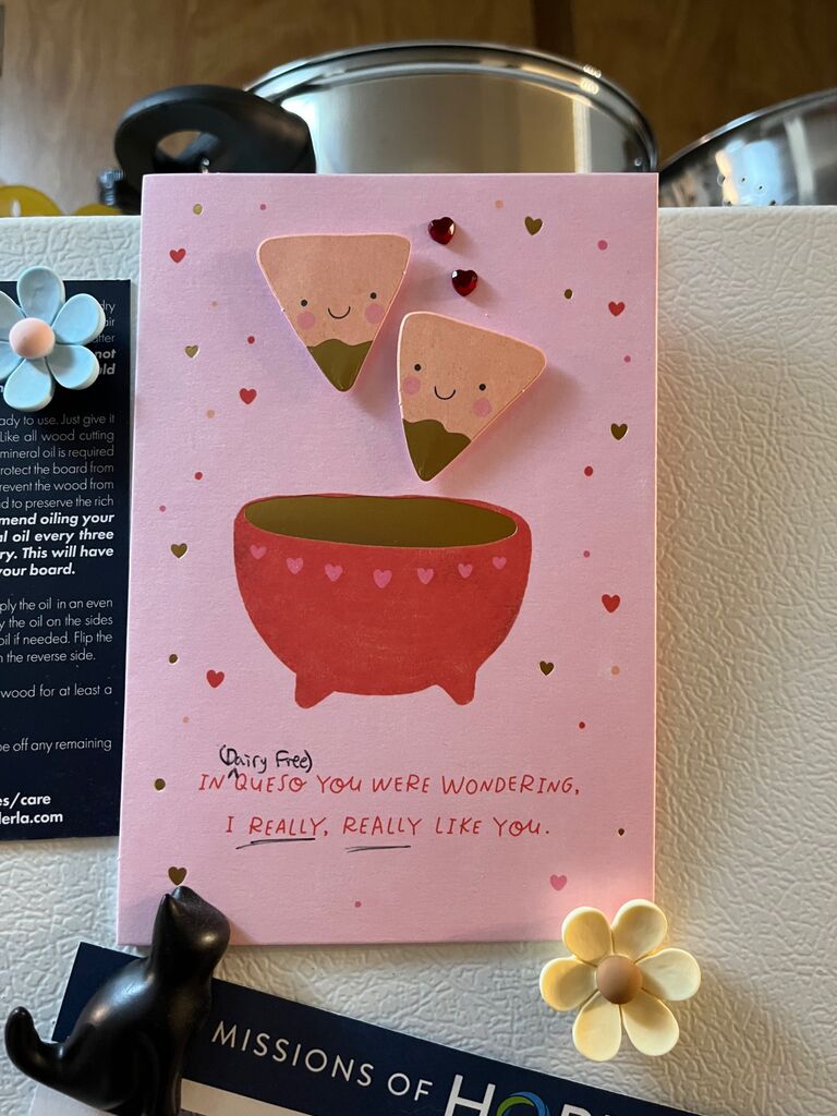 Isaac showed up at 6:15am before Katie started work on Valentine’s Day to ask her to be his girlfriend