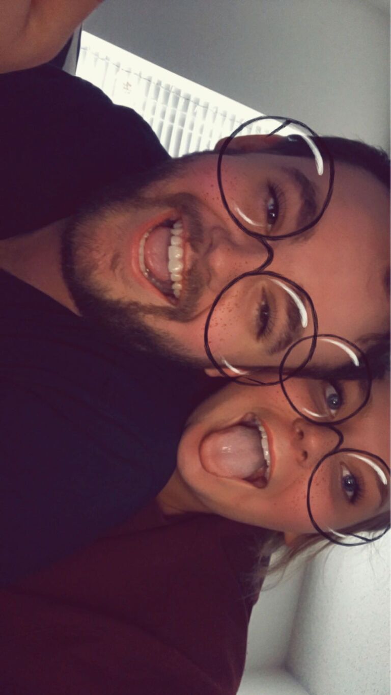 Our first picture together, EVER!