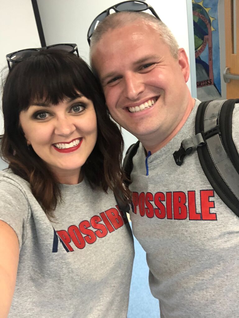 Chase & Brooke were both hired in Nelson County Schools in 2018. This photo represents the beginning of a beautiful friendship and the best professional collaboration either of us have ever experienced. 