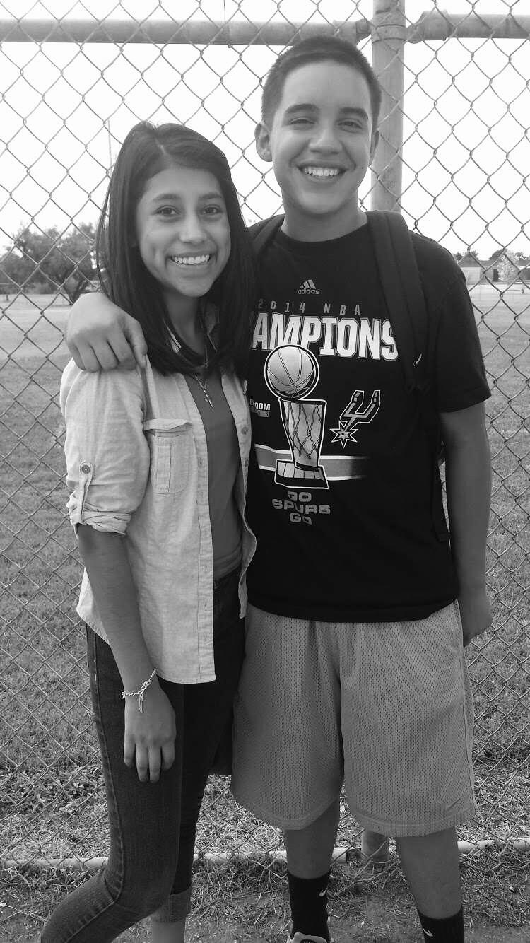 Chino and I met when we were 12 years old. A mutual friend introduced us, and the rest is history ! We started dating on October 13, 2018