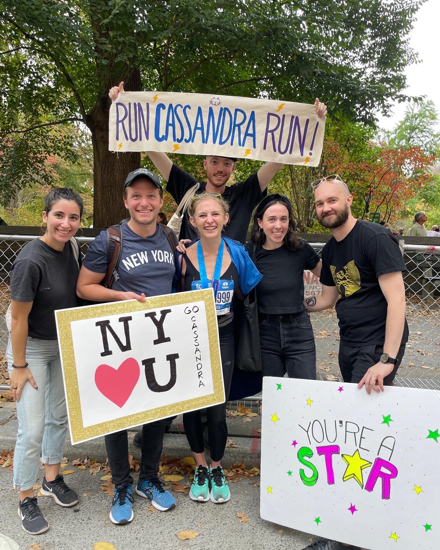 Cassandra’s first marathon! 