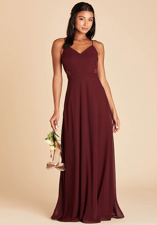 Birdy Grey Lin Dress in Cabernet Bridesmaid Dress | The Knot