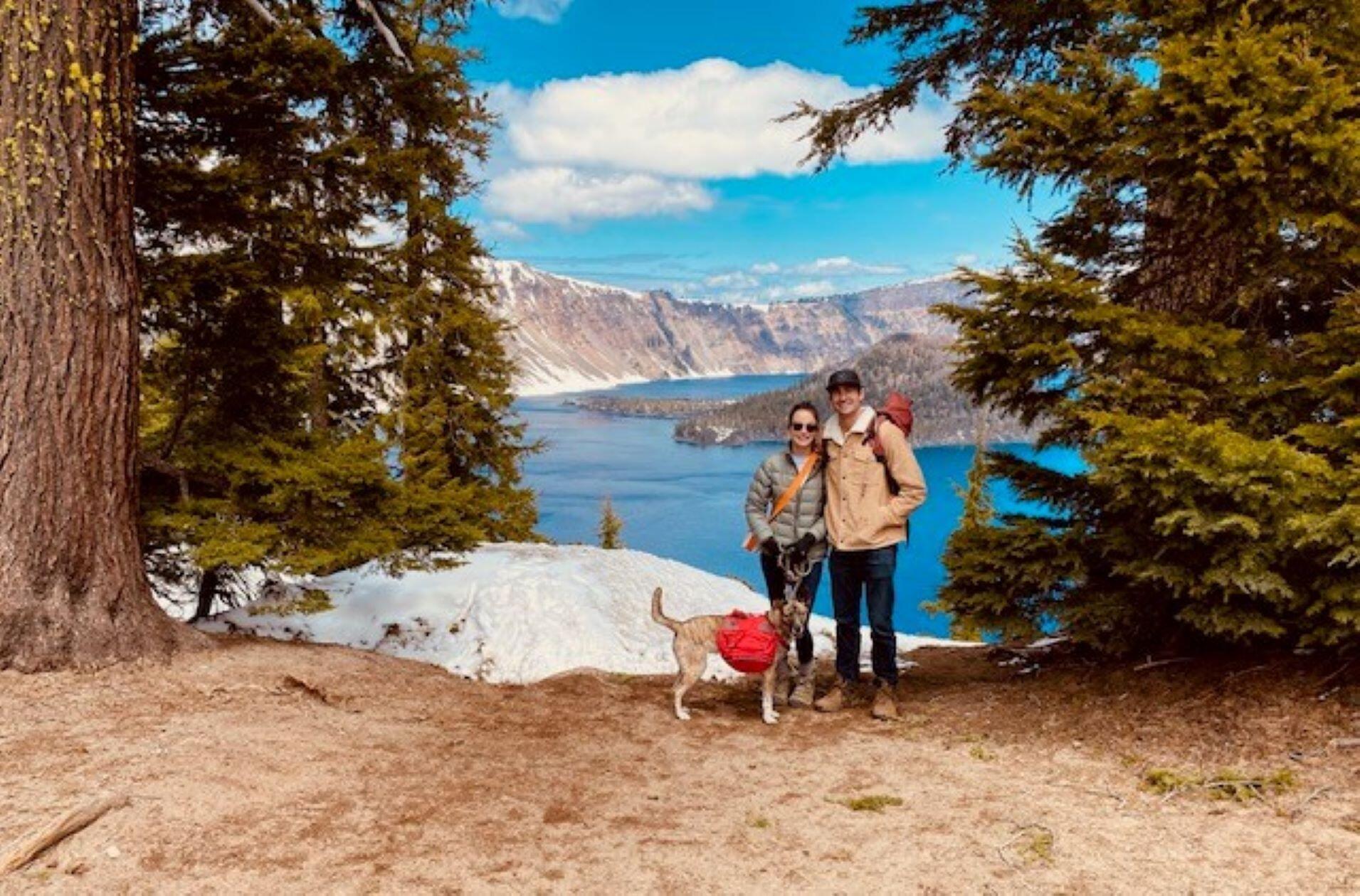 They went on their first road trip to Oregon and learned they were very travel compatible.