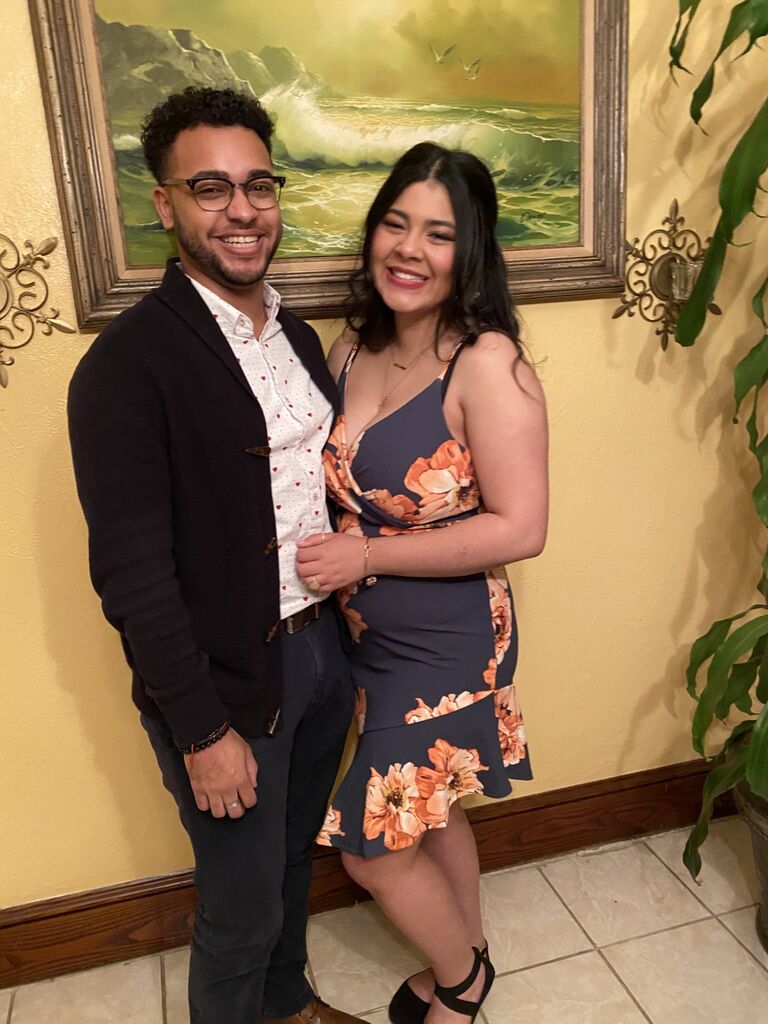 Melanie and Miguel's Second Valentine's Day