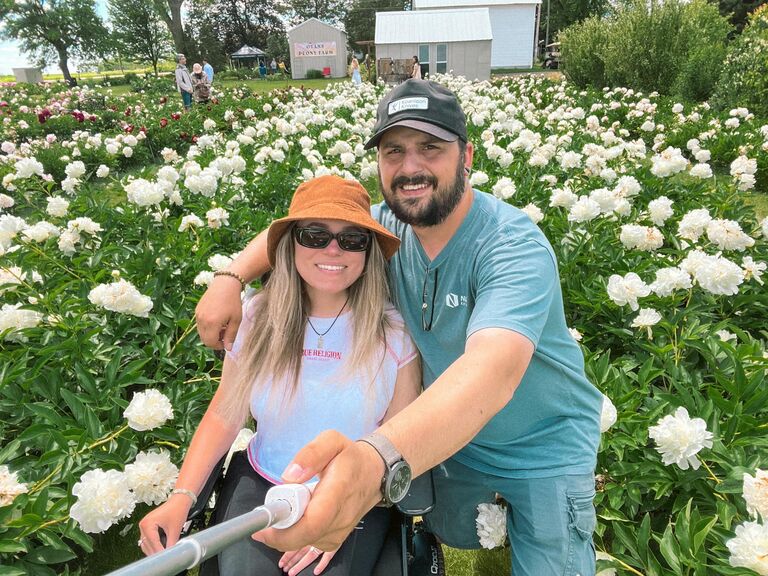 Peony Farm up in Beaver Dam