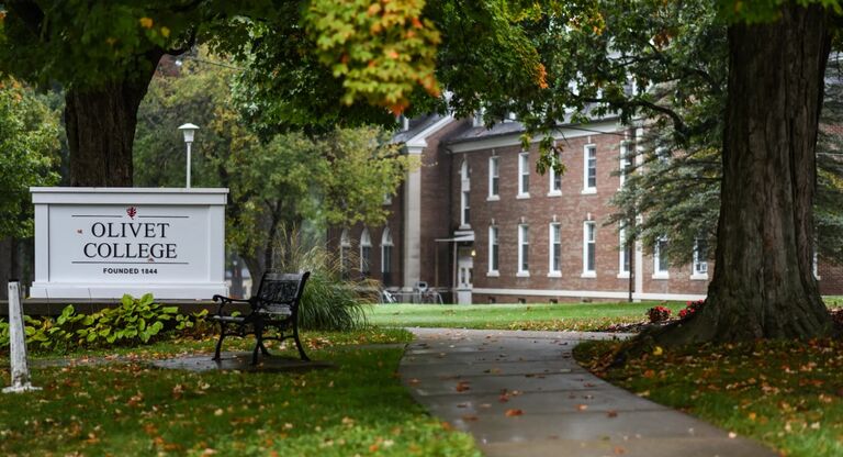We first met at Olivet College (now called The University of Olivet) during band camp and found out we both were art majors.