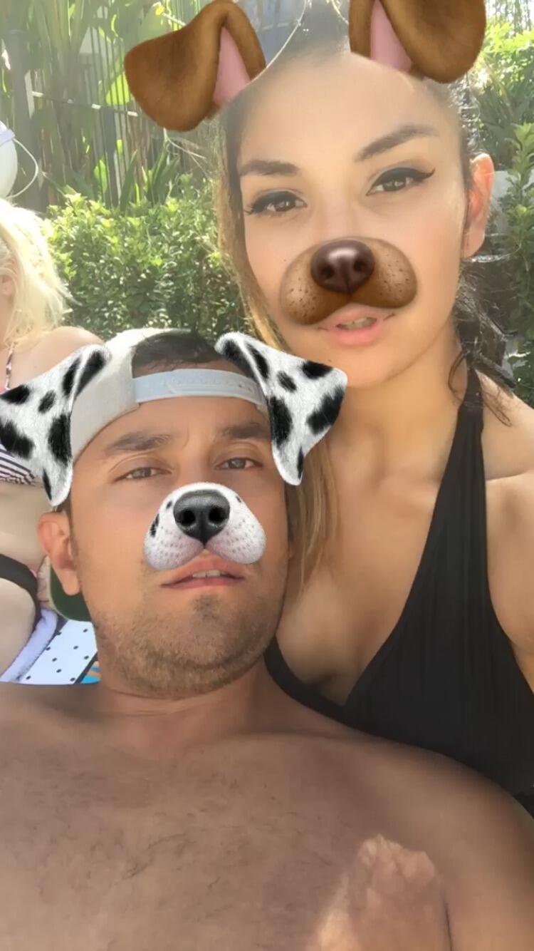 Definitely not a picture a couple would take.
