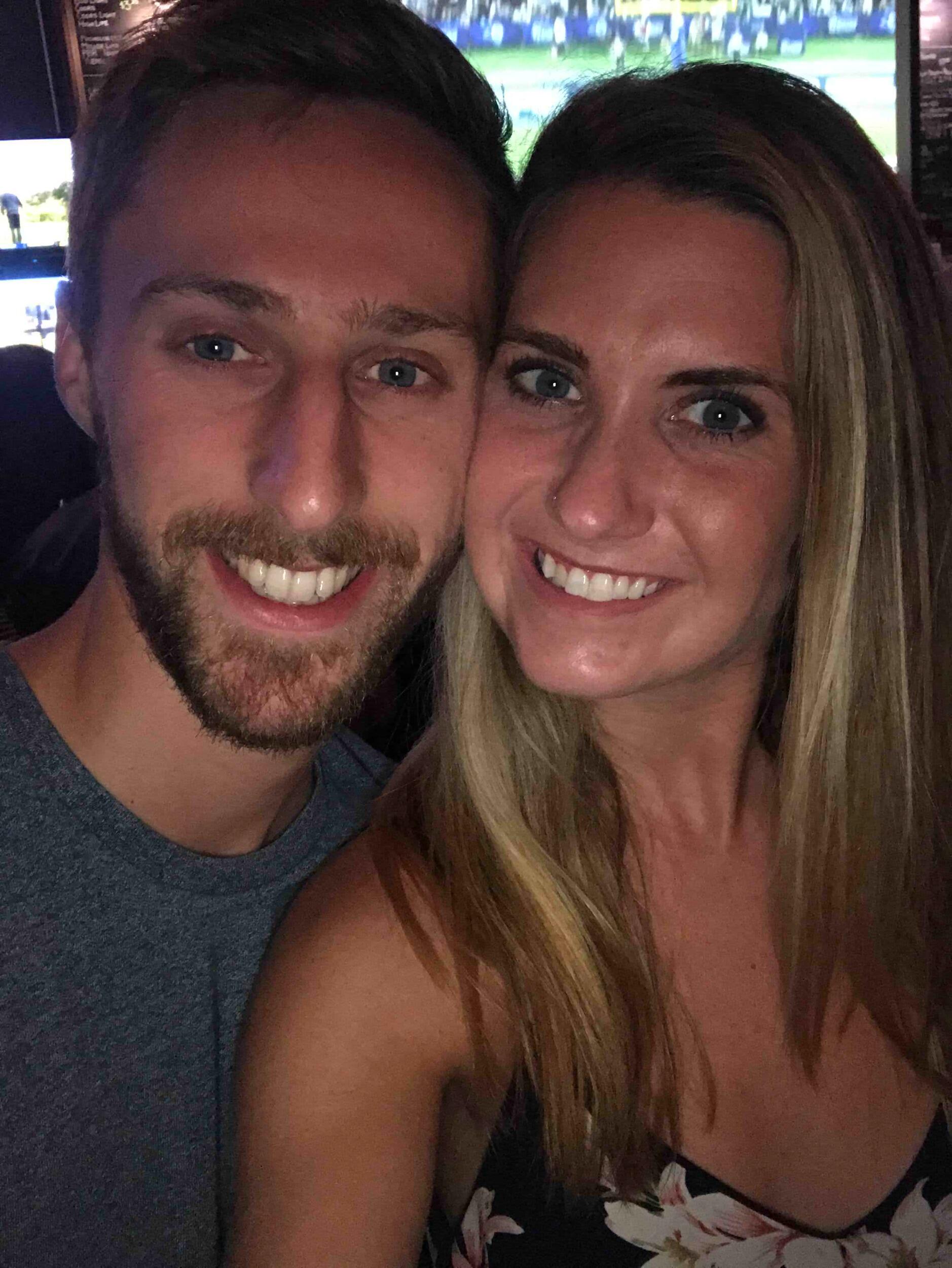 We matched on Tinder.