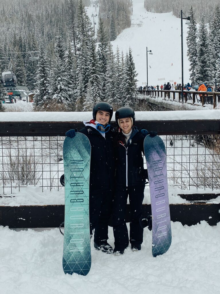 Brandon's 1st time snowboarding (and Steph's last)
(Keystone, CO)